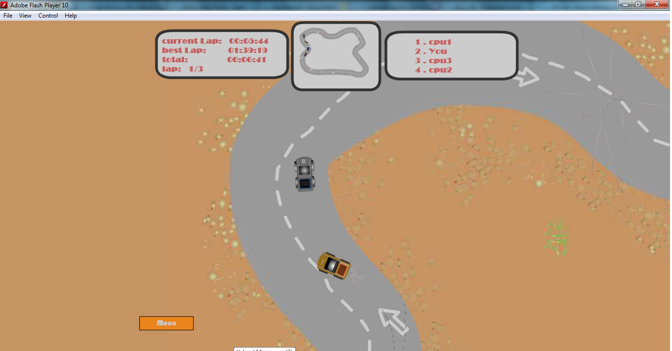 Course dans le desert 2013
