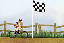 Course de VTT