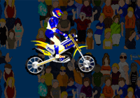 Super cross moto