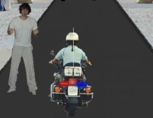 Moto de police